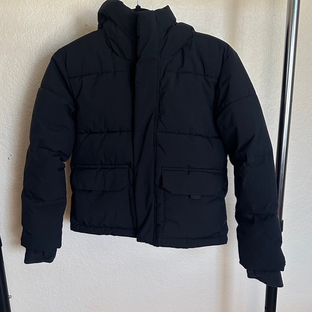 All in Motion Kids Unisex Black Puffer Jacket